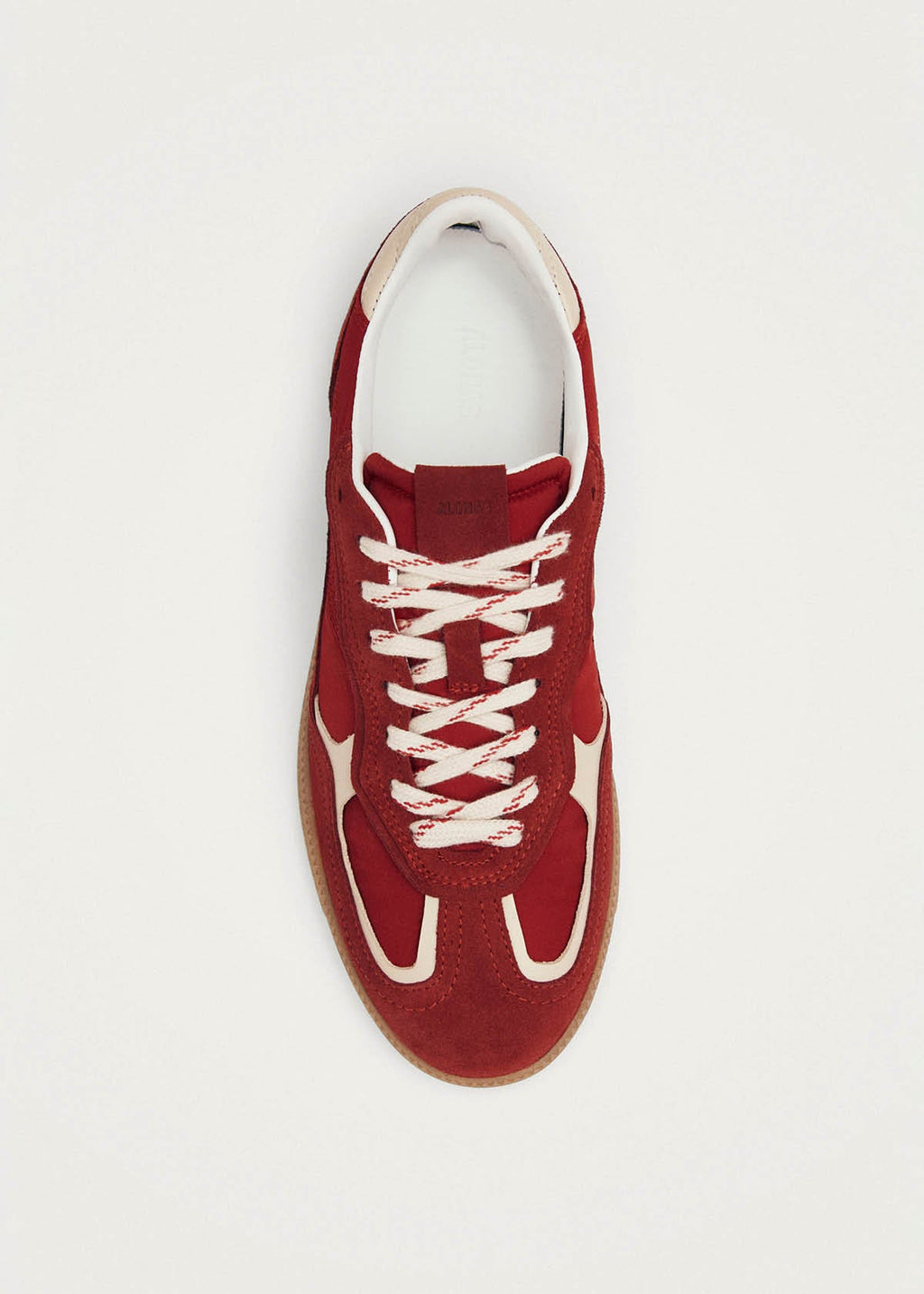 Tb.490 Leather Sneakers Rife Sheen Red