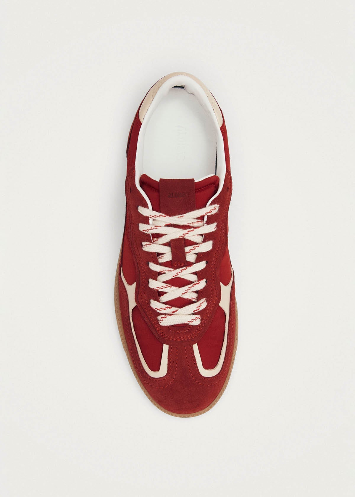 Tb.490 Leather Sneakers Rife Sheen Red
