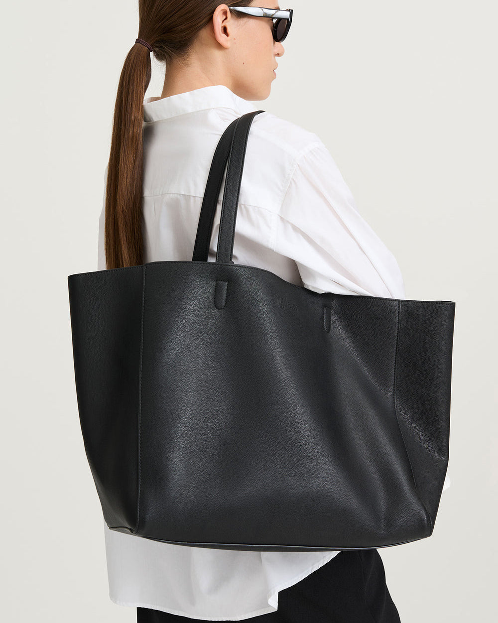 YACHT BAG STRUCTURED BLACK