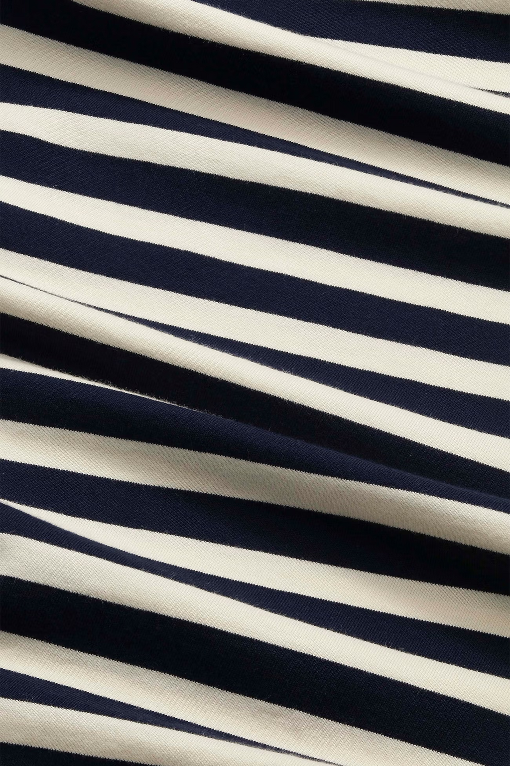 Lionel Long Staple Cotton Tee30040 Navy Stripe
