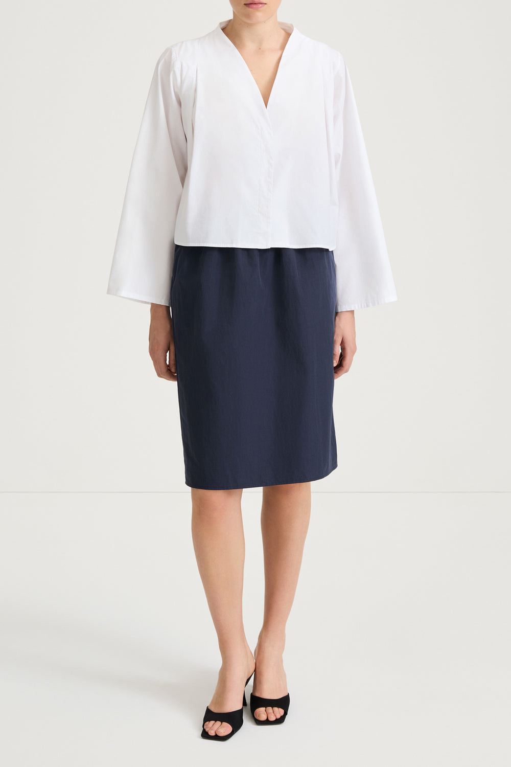 JAYLENE COTTON SHIRT WHITE