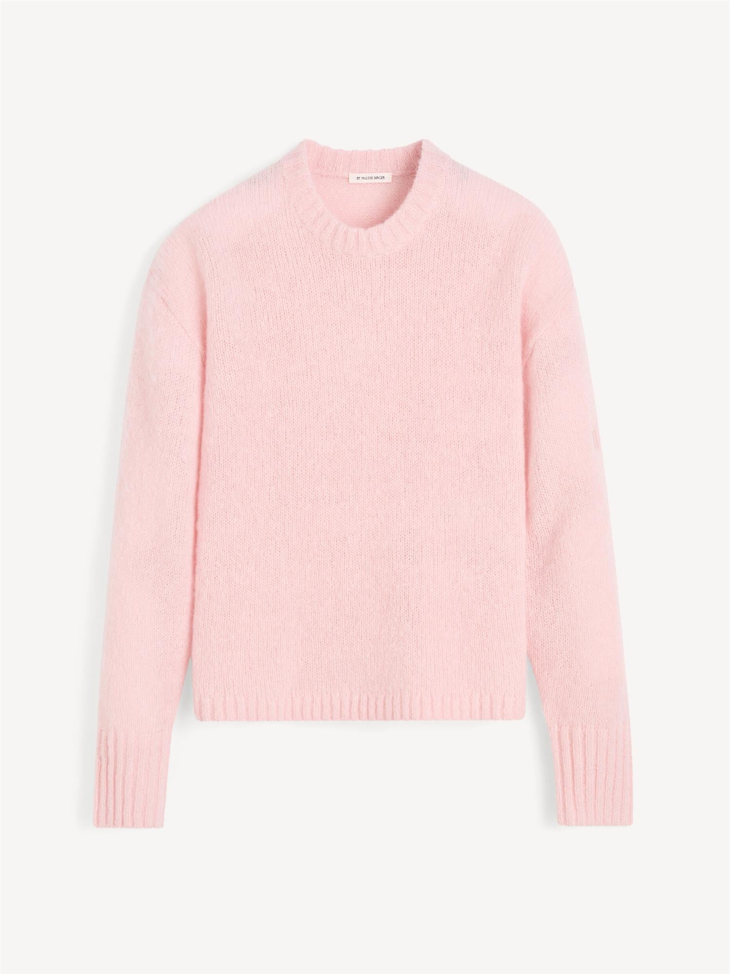 BRIE Wool Mohair Sweater Chalk Pink