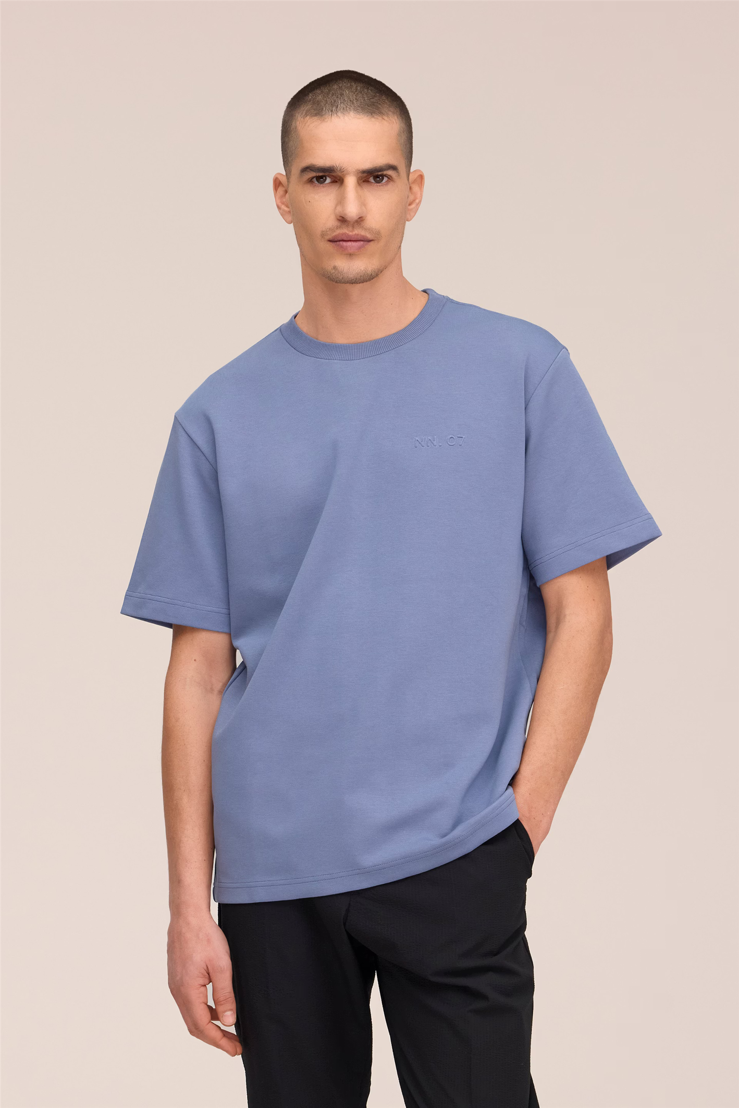 Nat 3457 Heavyweight T-shirt Stone Blue