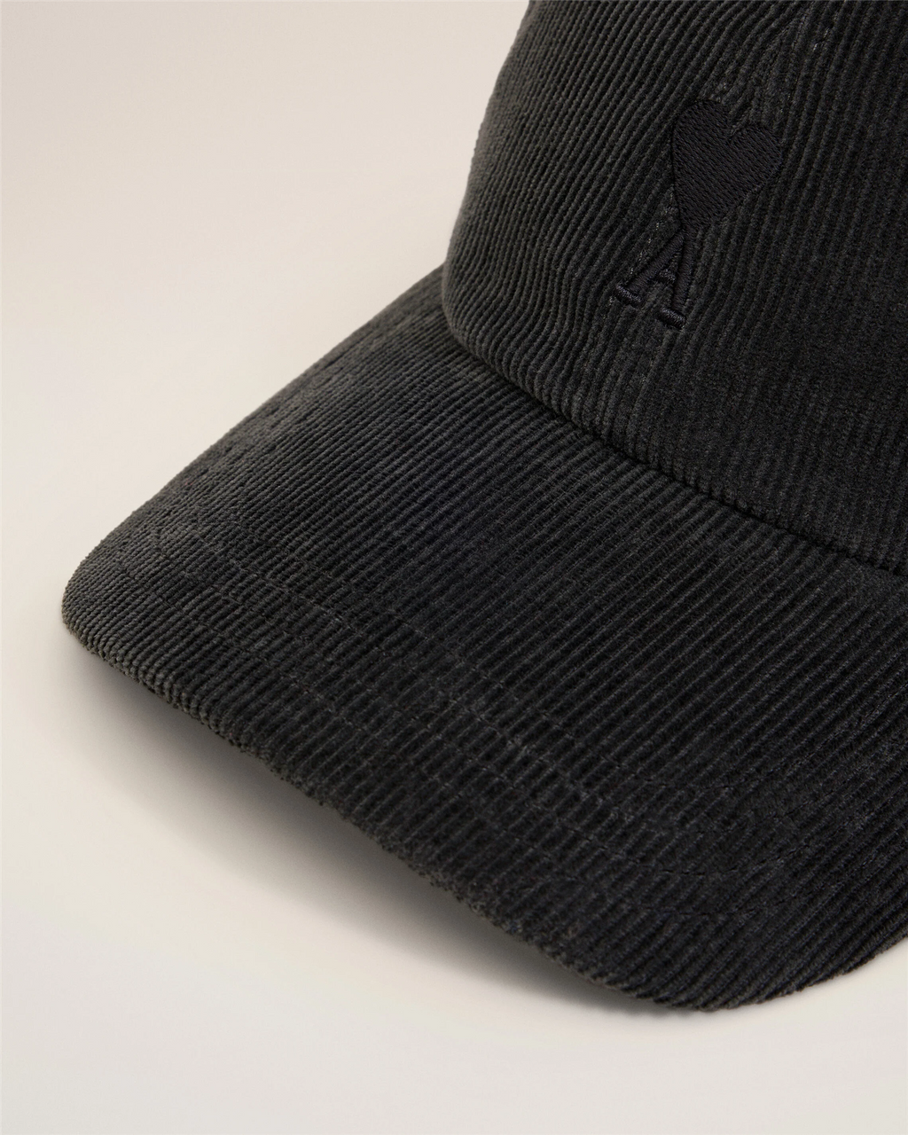 CORDUROY AMI DE COEUR CAP ANTHRACITE