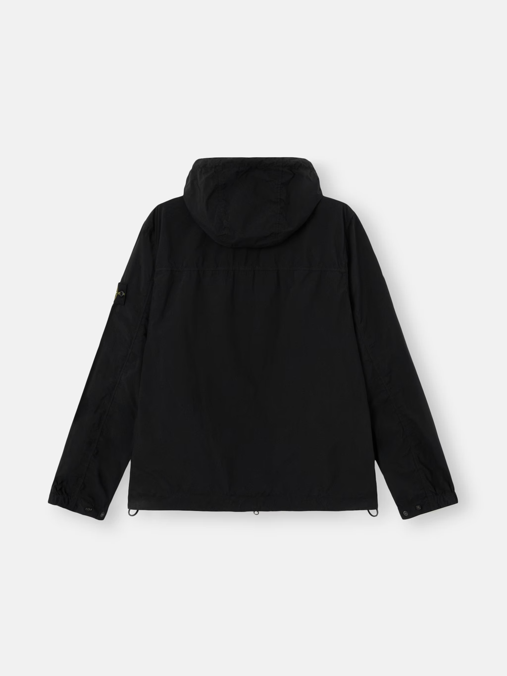 NYLON SMERIGLIATO-TC PARKA JACKET BLACK