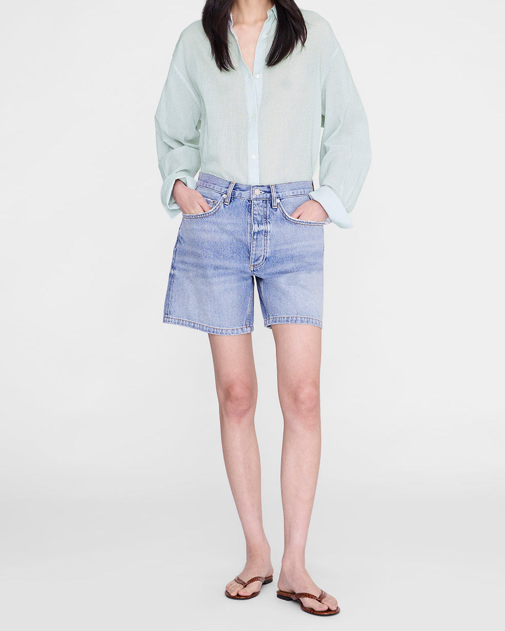 DELANEY DENIM SHORTS ARBOR BLUE