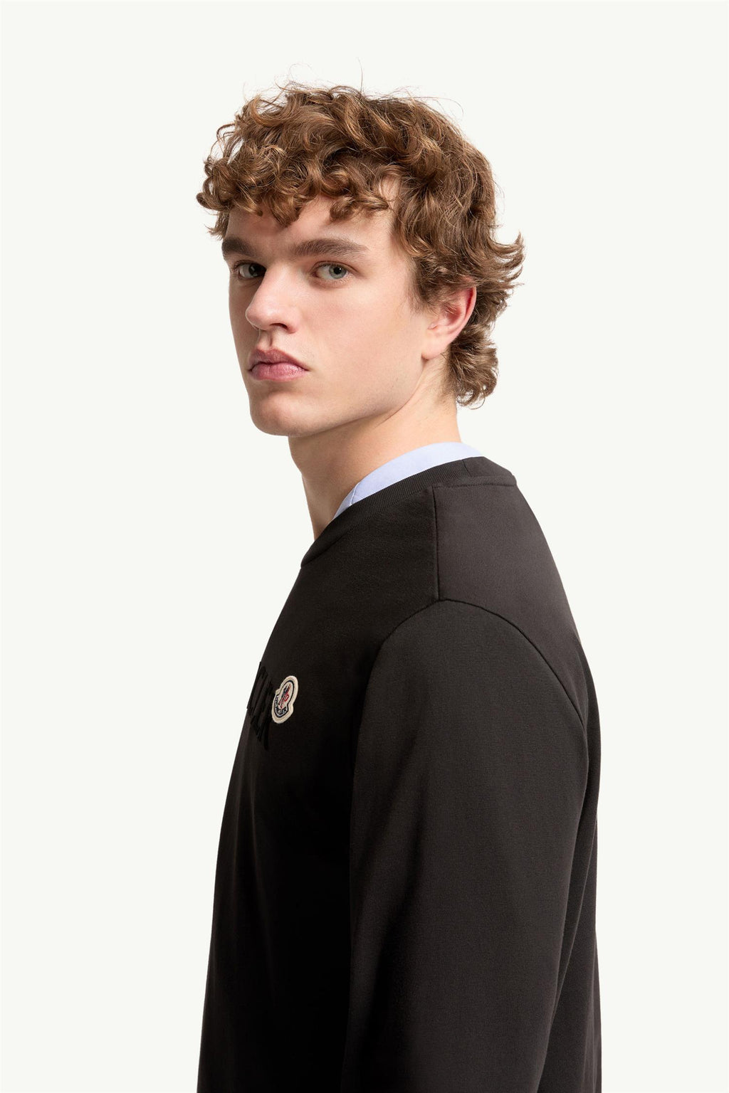 Chest Logo Longsleeve T-SHIRT BLACK