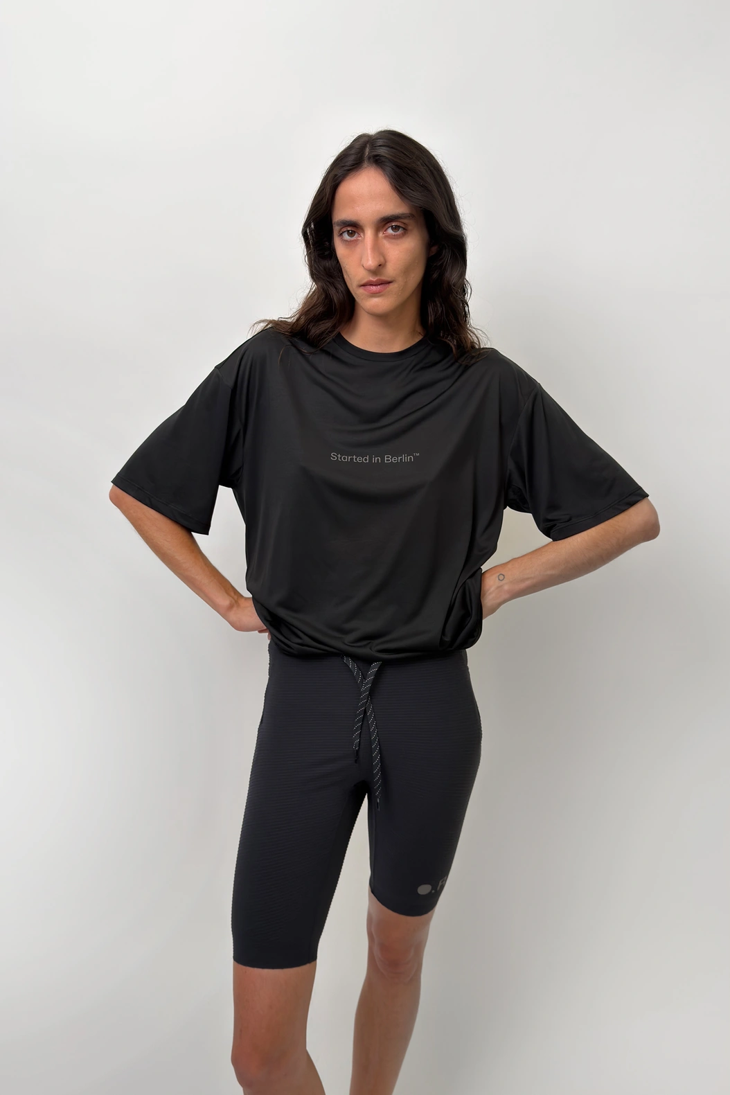 Recycled Started in Berlin T-shirt Black