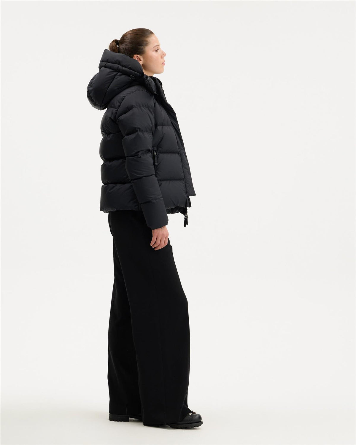 Stella Short Down Jacket Black