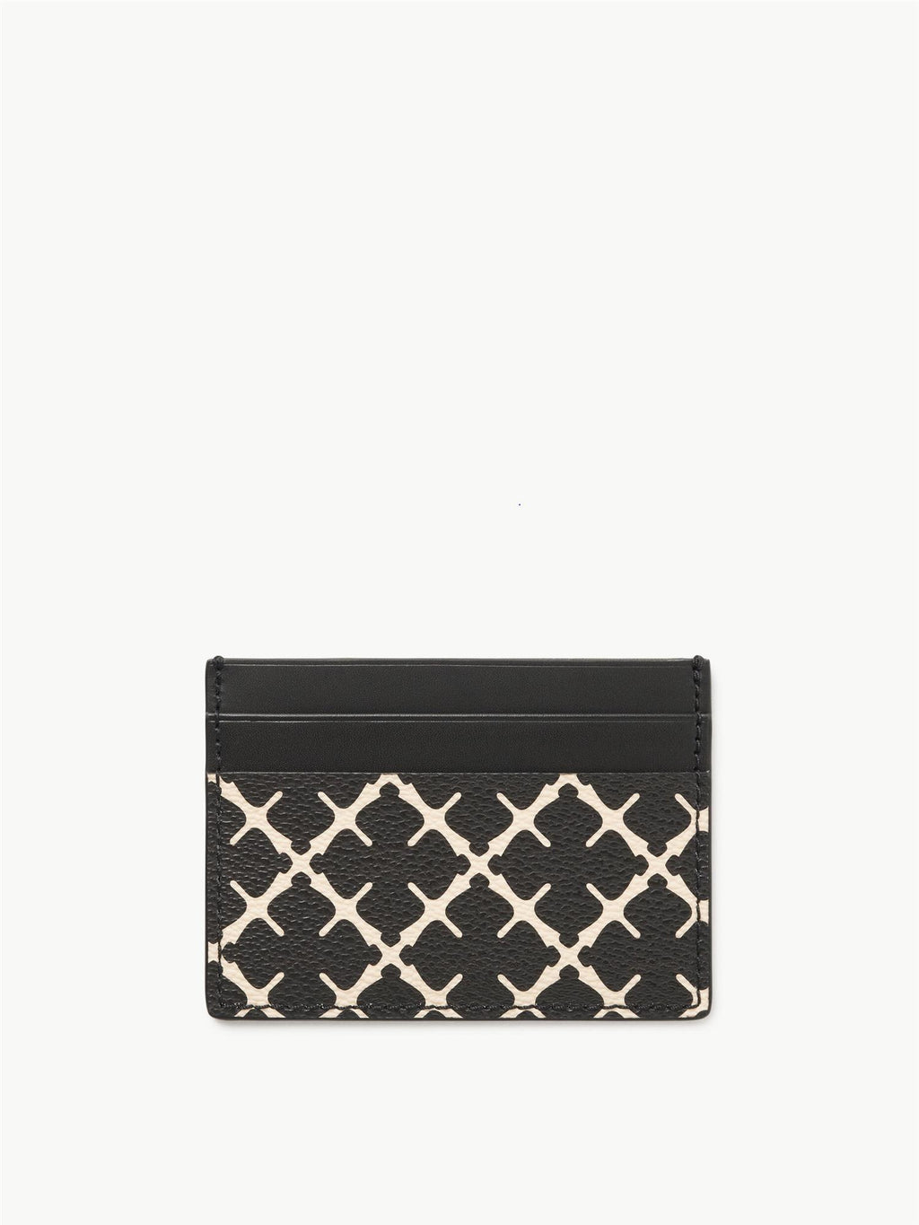 ELIA PRINTED CARDHOLDER BLACK