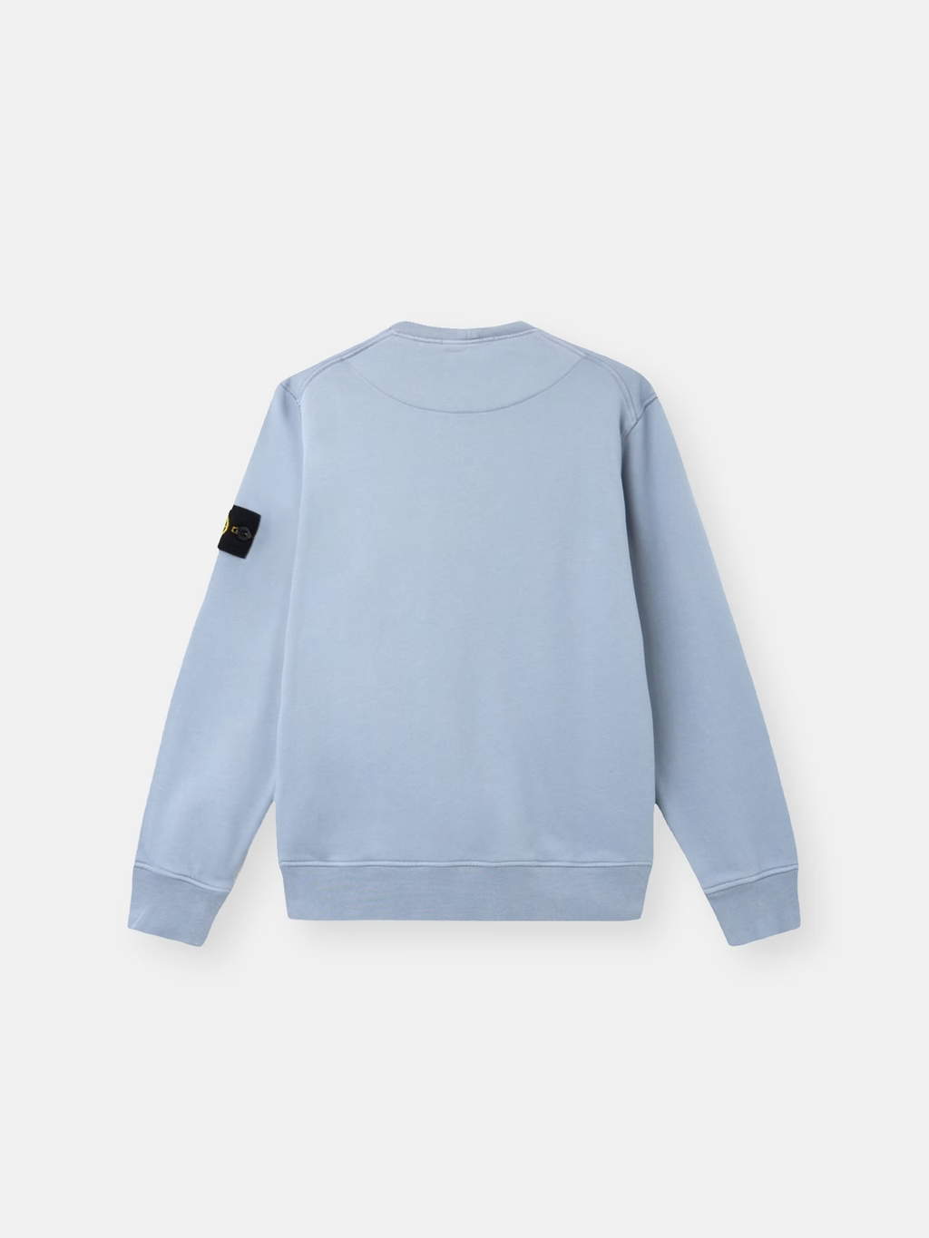 ORGANIC COTTON FLEECE SWEATSHIRT AVIO BLUE