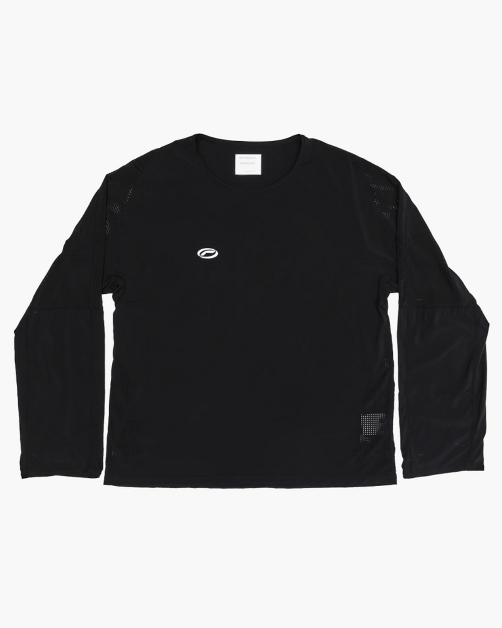 Perforated Longsleeve BLACK