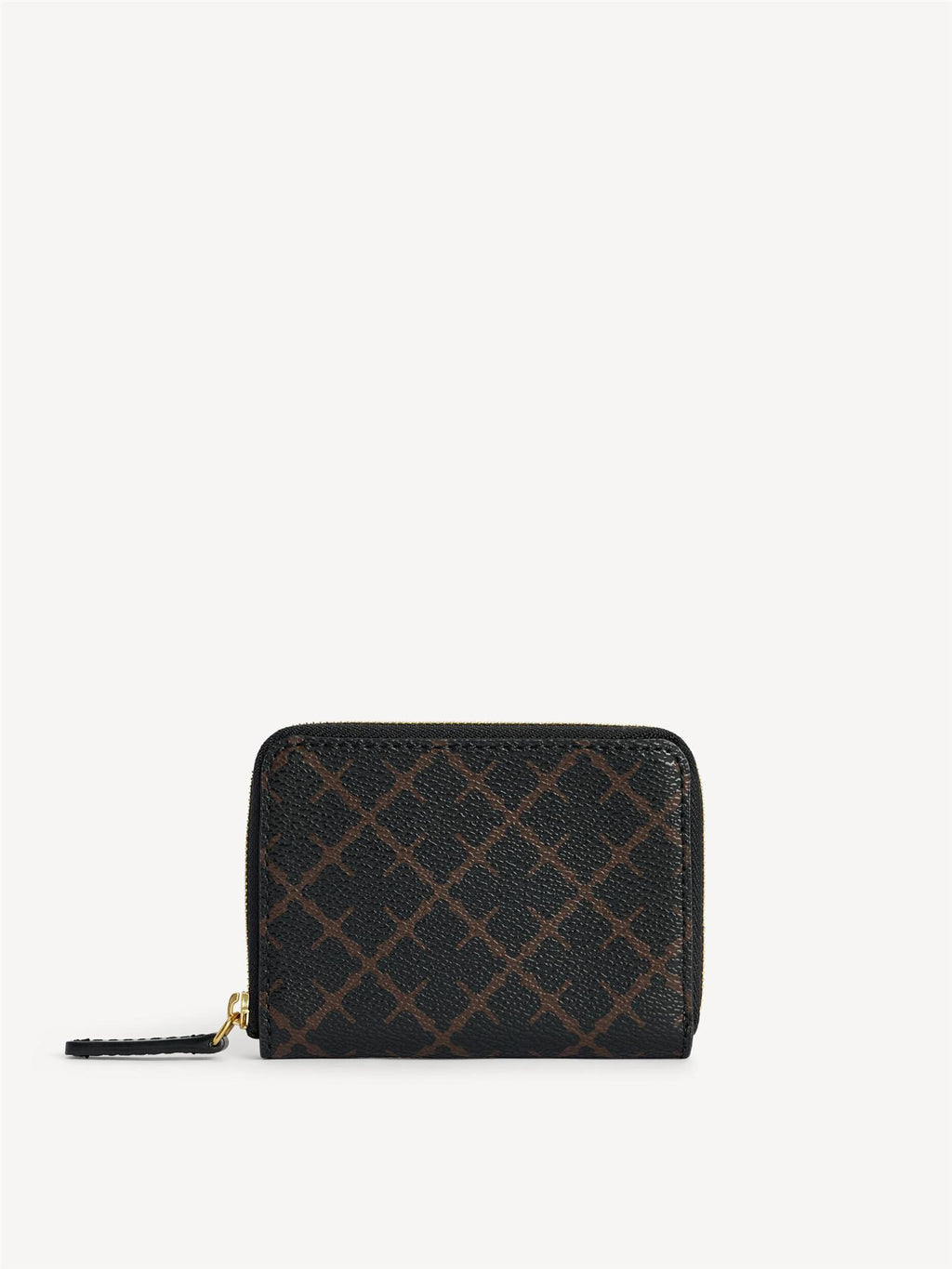ELIA PRINTED COIN PURSE WALLET Dark Chokolate