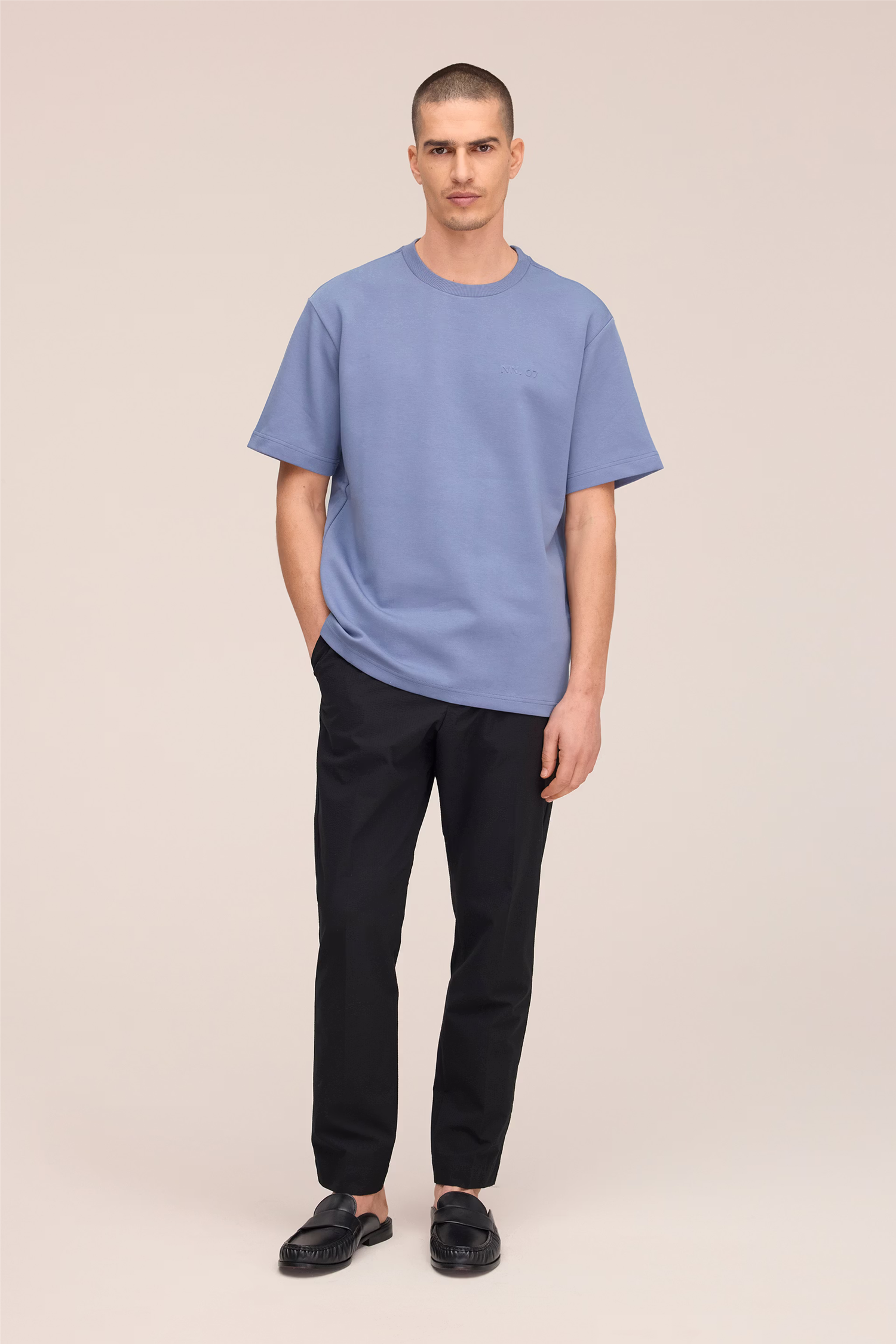Nat 3457 Heavyweight T-shirt Stone Blue