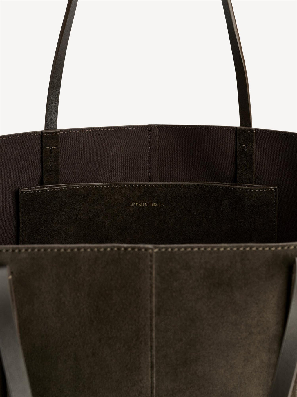 ABILLA SUEDE Tote Bag WARM BROWN
