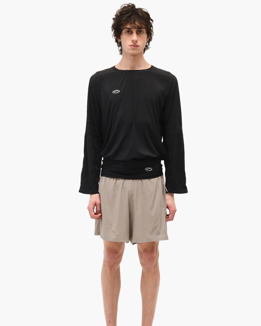 Perforated Longsleeve BLACK