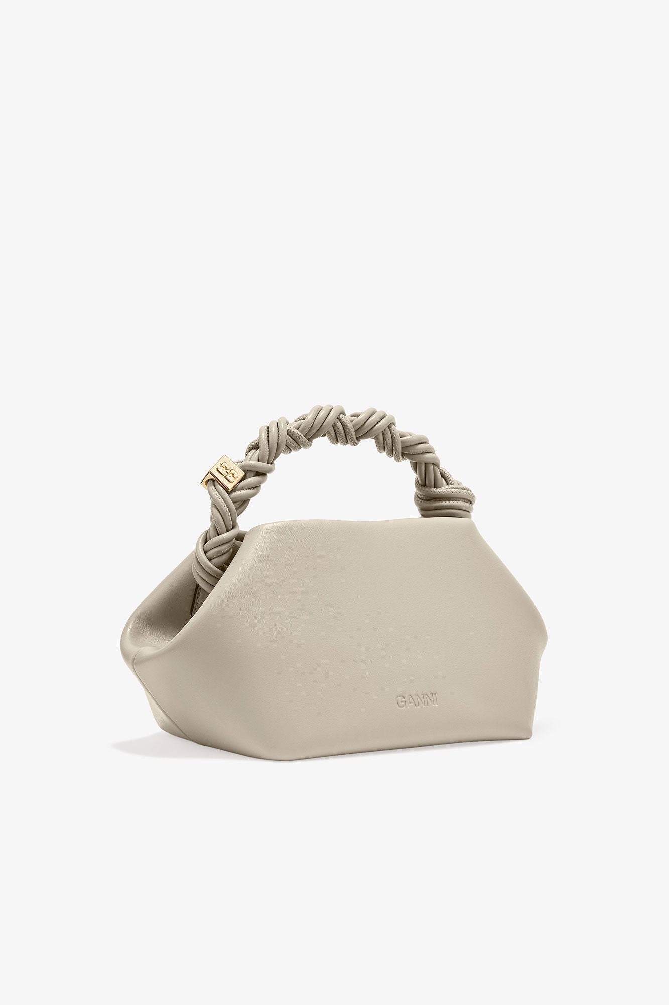Ganni Bou Bag Small Oyster Gray