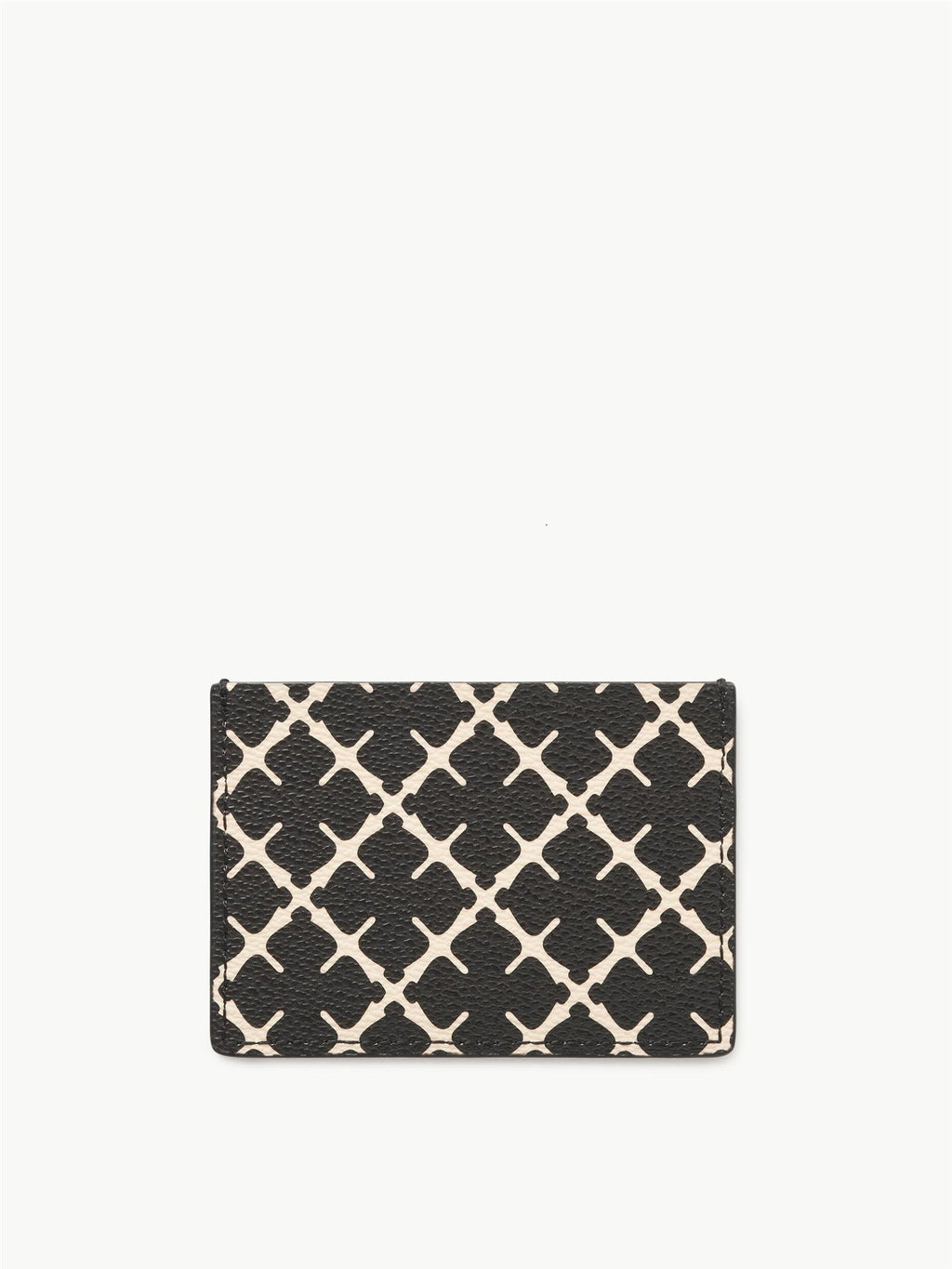 ELIA PRINTED CARDHOLDER BLACK