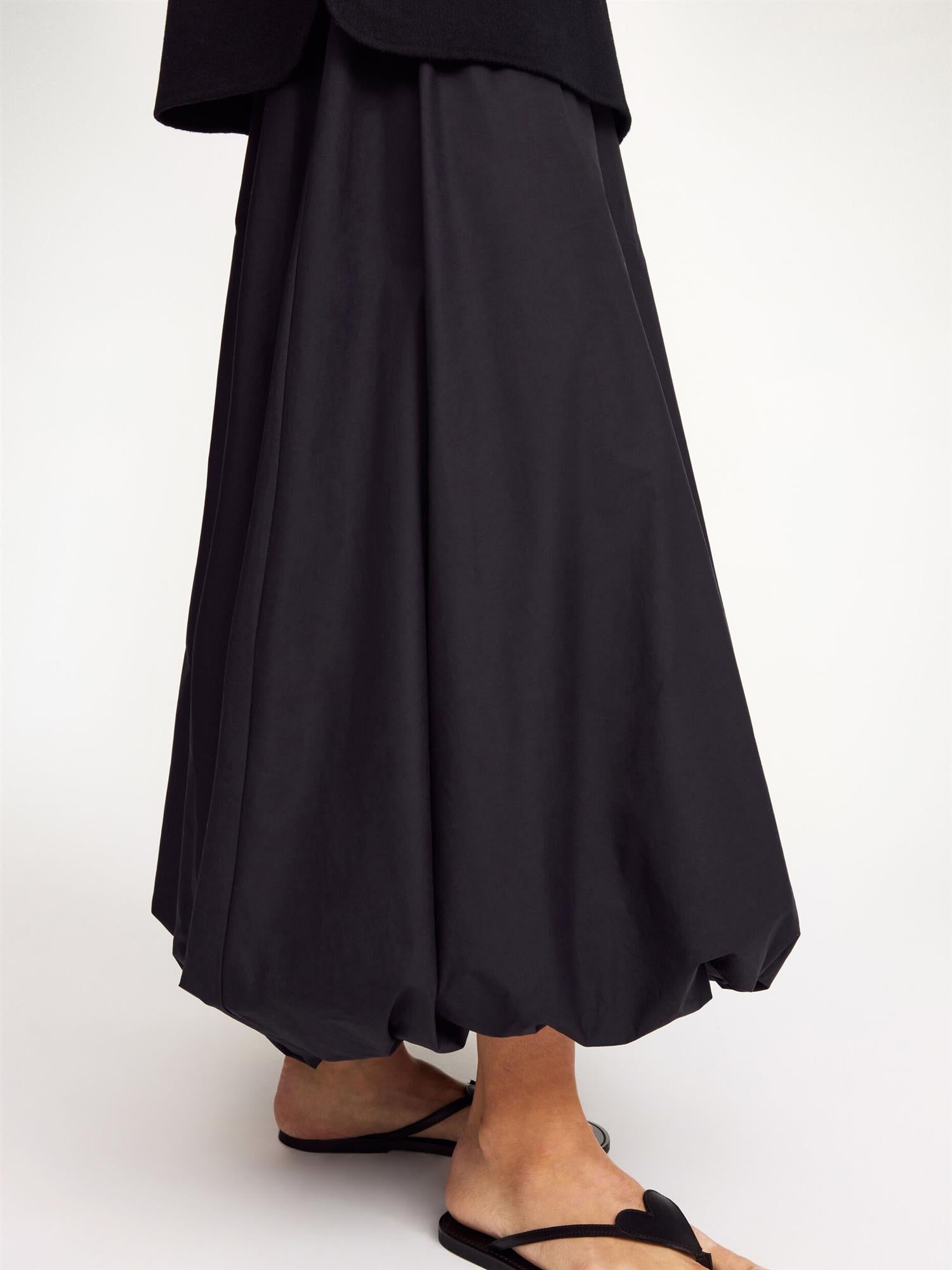 AUBREY Organic Cotton SKIRT Black