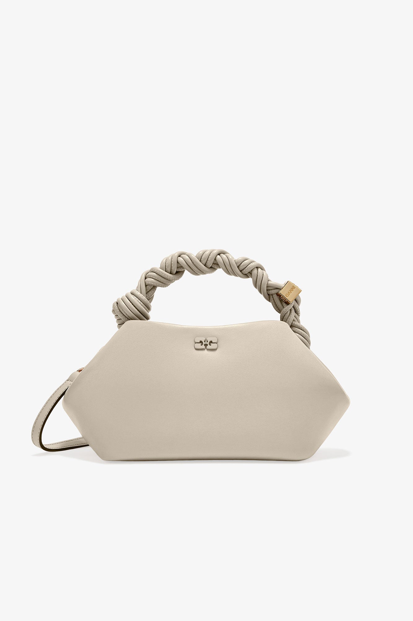 Ganni Bou Bag Small Oyster Gray