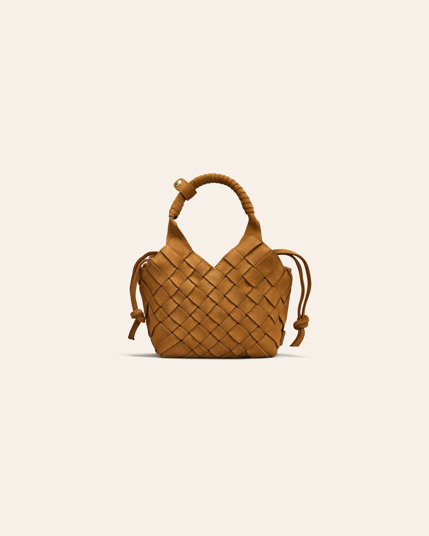 MISU MINI Crossbody bag Camel Nubuck