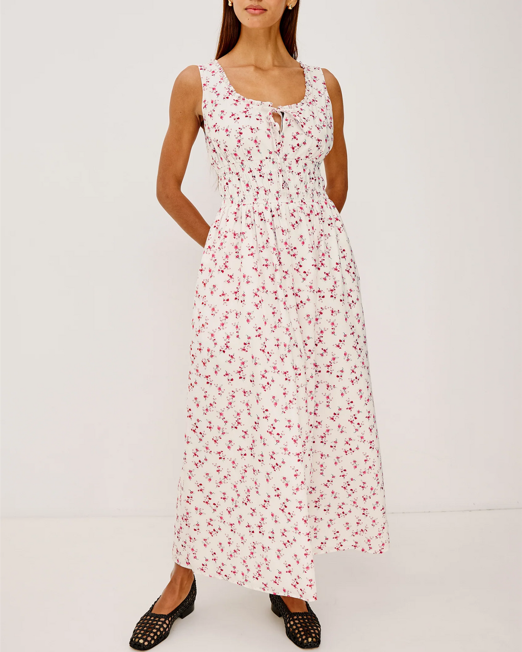 JORDIE DRESS ROUGE ROMANTIC