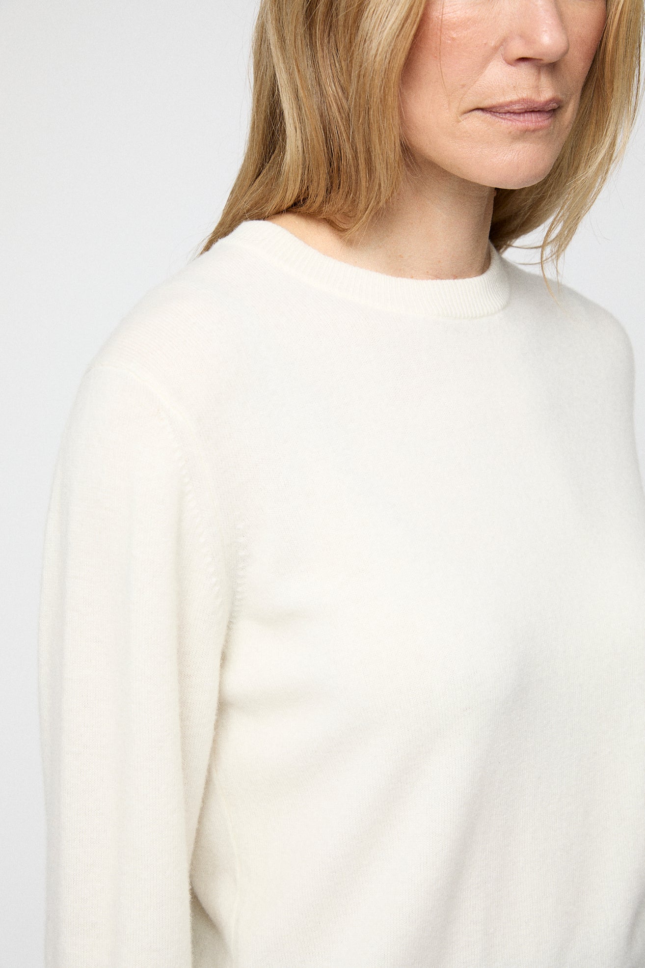 Montauk Wool Sweater Macadamia