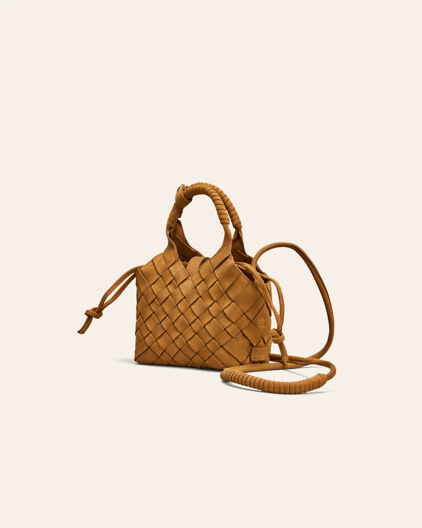 MISU MINI Crossbody bag Camel Nubuck