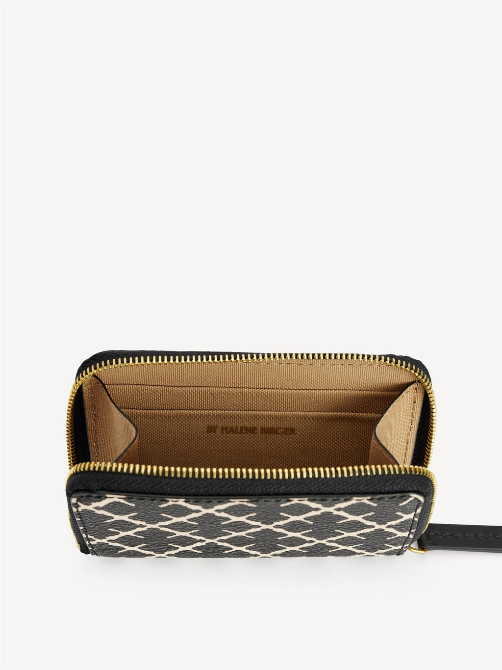 ELIA PRINTED COIN PURSE WALLET BLACK
