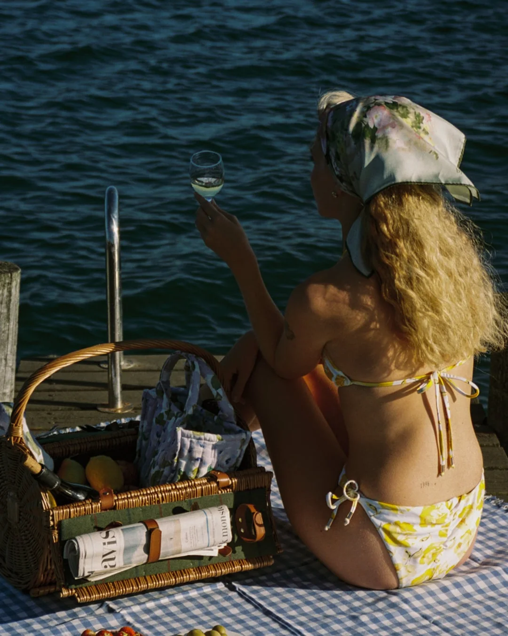 Silk Scarf Small Meadow