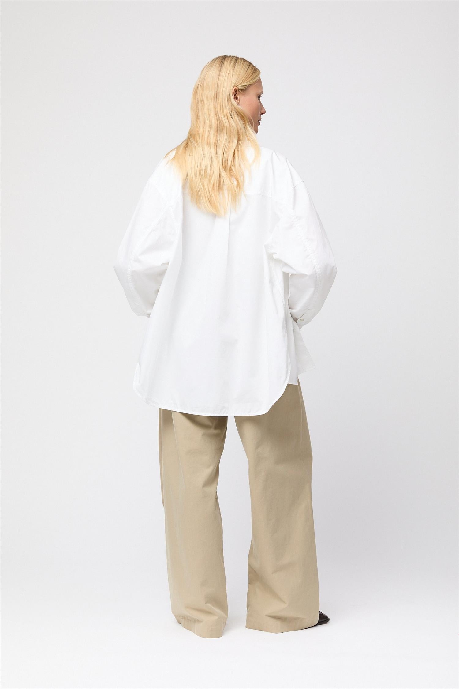 Poplin Workwear Shirt Bright White