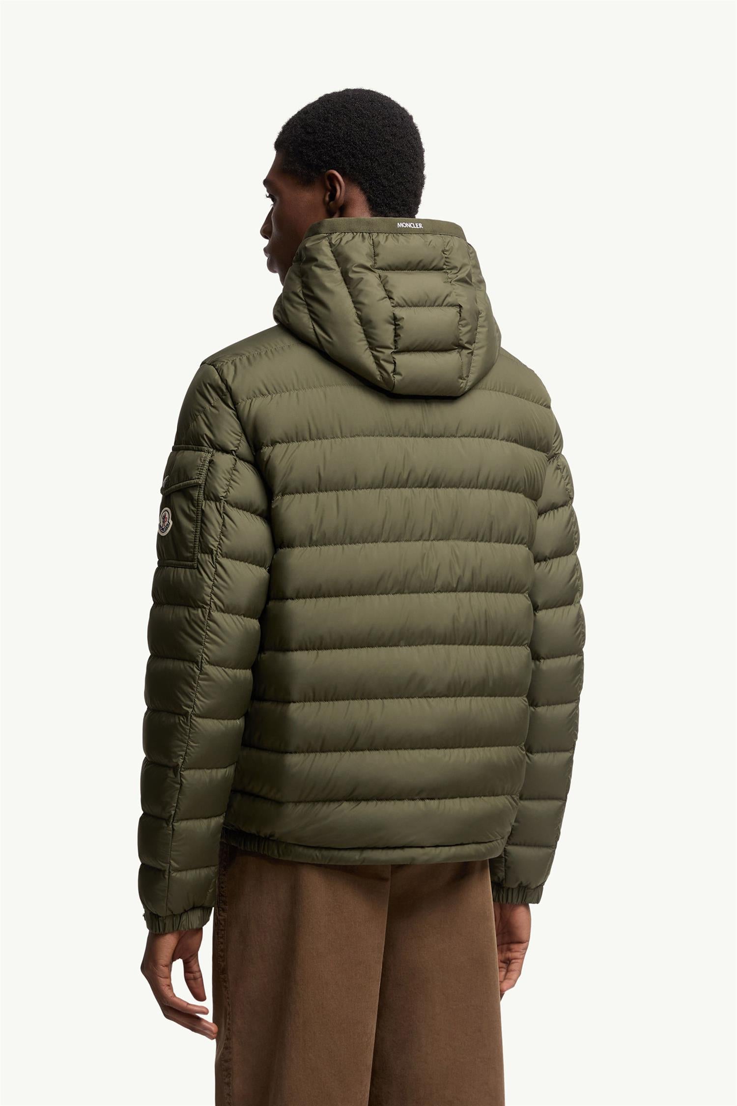 GALION HOODED DOWN JACKET OLIVE