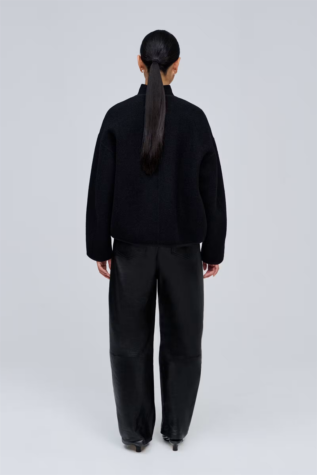 Juventa Wool Blend Jacket Black