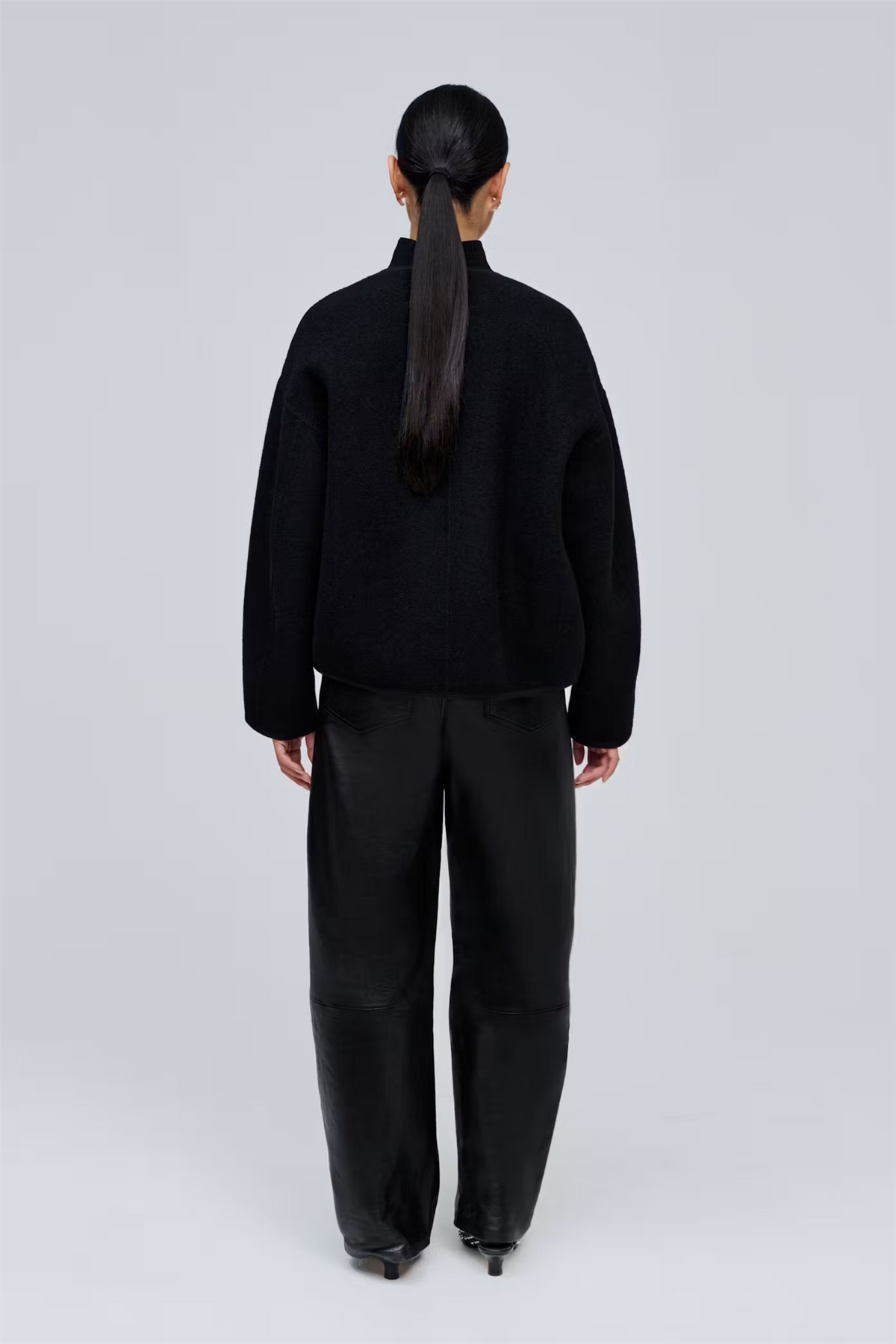 Juventa Wool Blend Jacket Black
