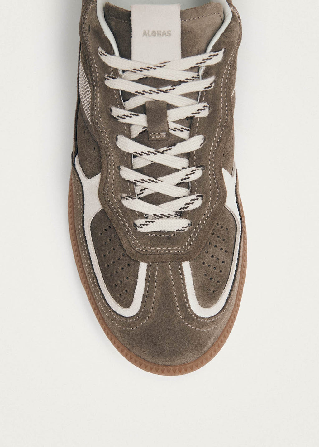 TB.490 Leather Sneakers Rife Taupe