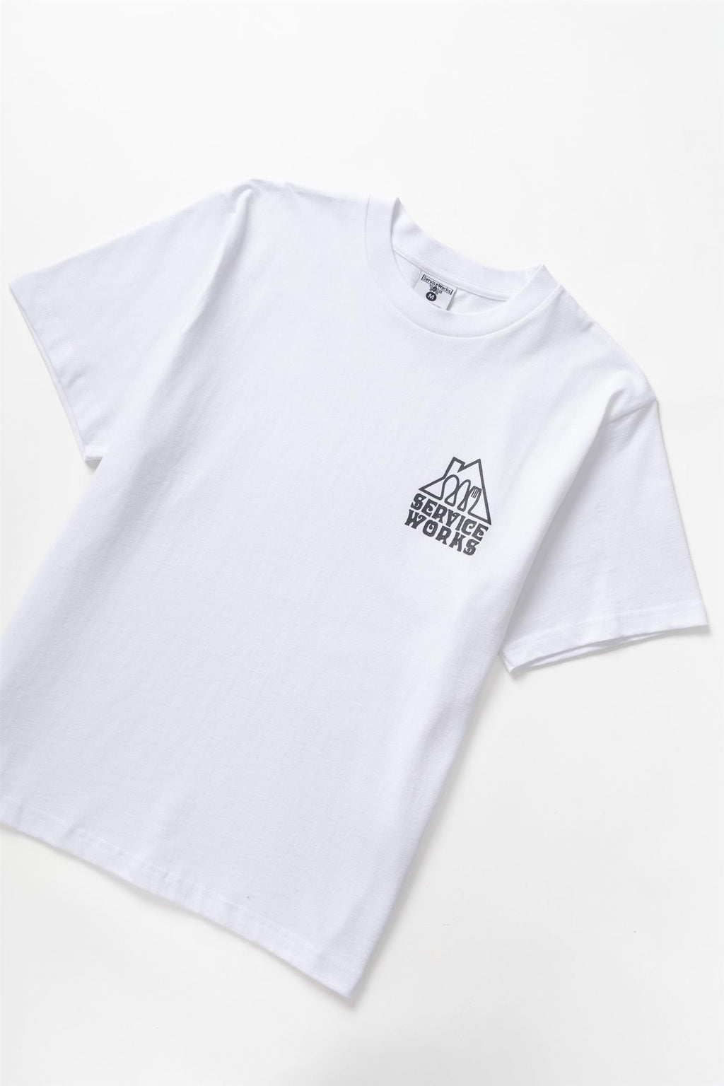 Home Comforts Chest Print T-shirt White