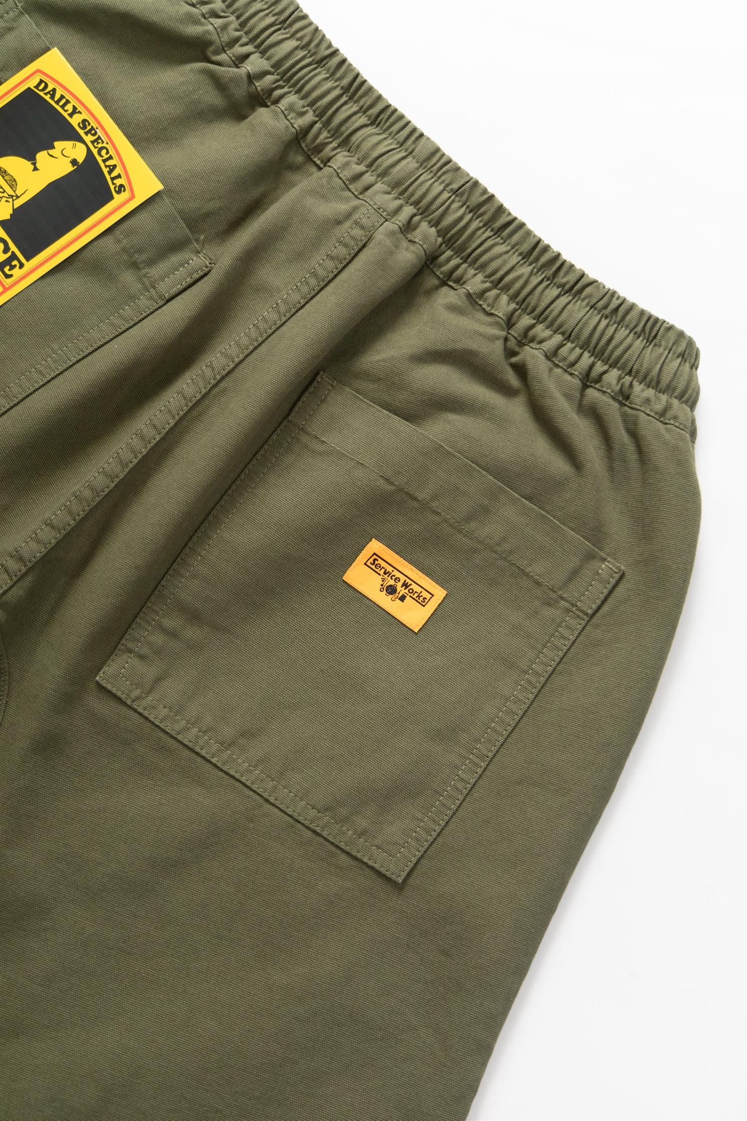 Classic Chef Shorts Olive