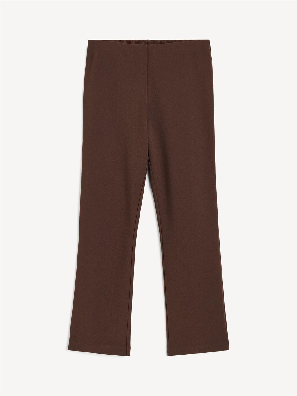VILEA Cropped Trousers Warm Brown