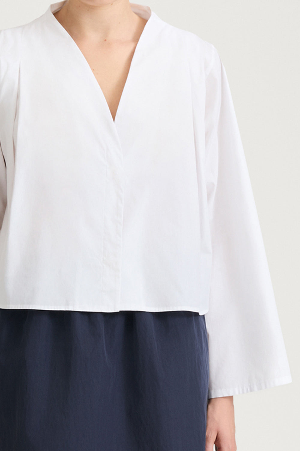 JAYLENE COTTON SHIRT WHITE