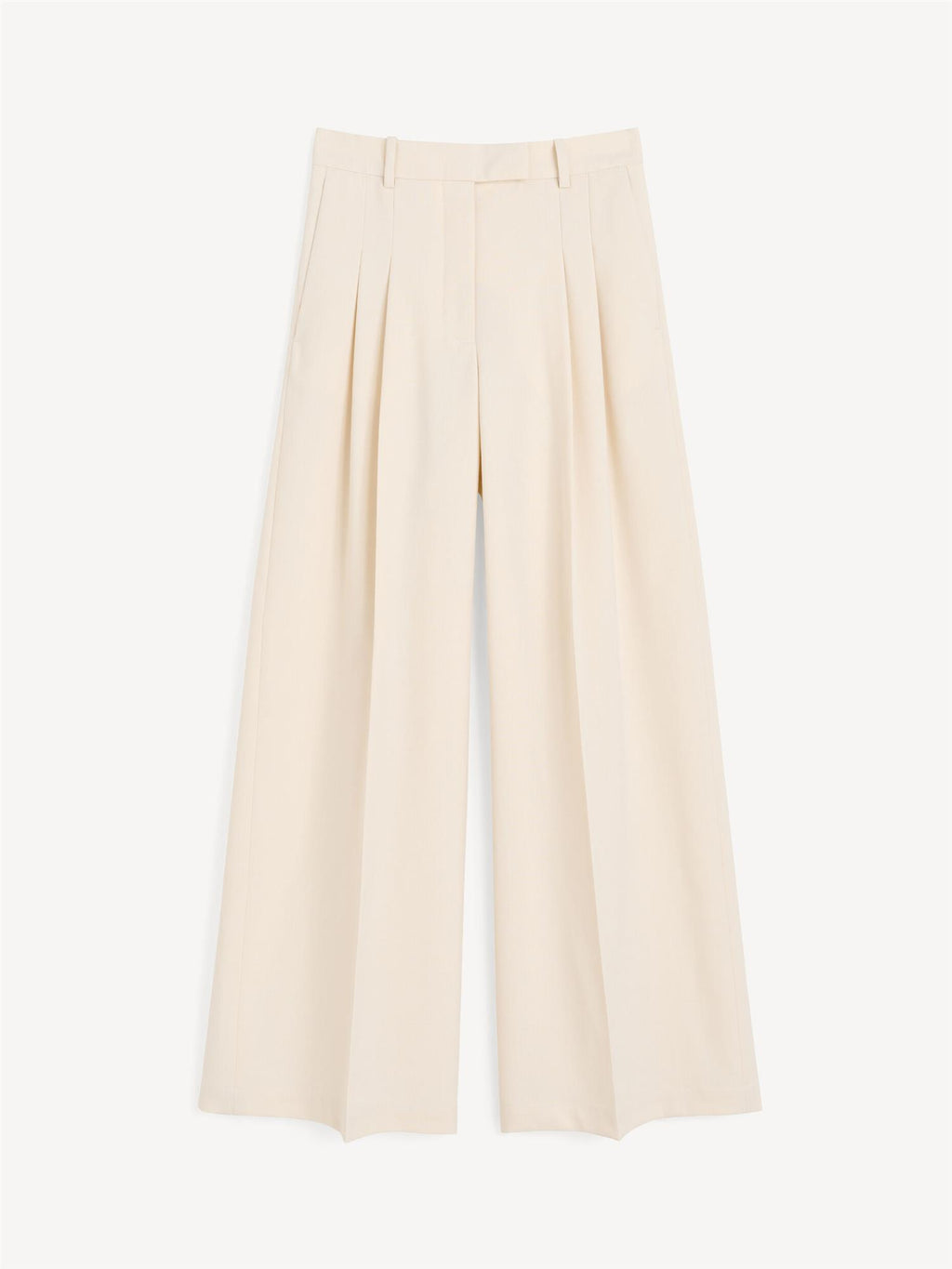 Taalia wide-leg trousers Soft White