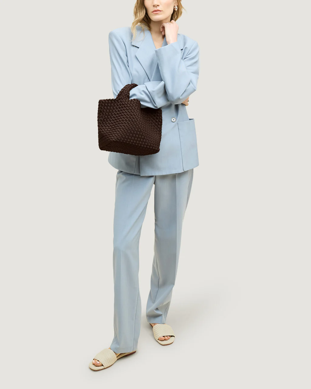 St Barths Small Tote Chocolate