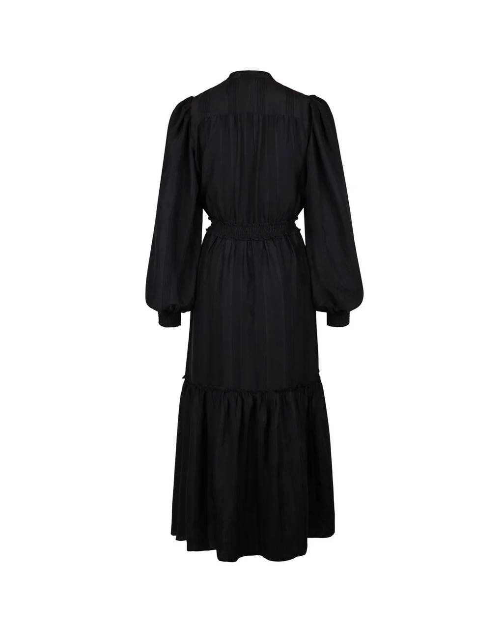 Bohemian Belt Dress Black