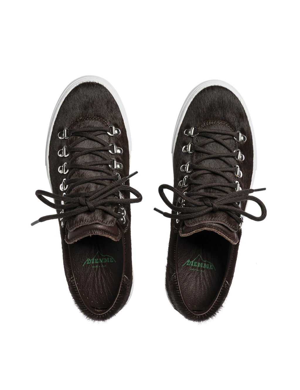 MAROSTICA LOW PLATFORM dark brown haircalf