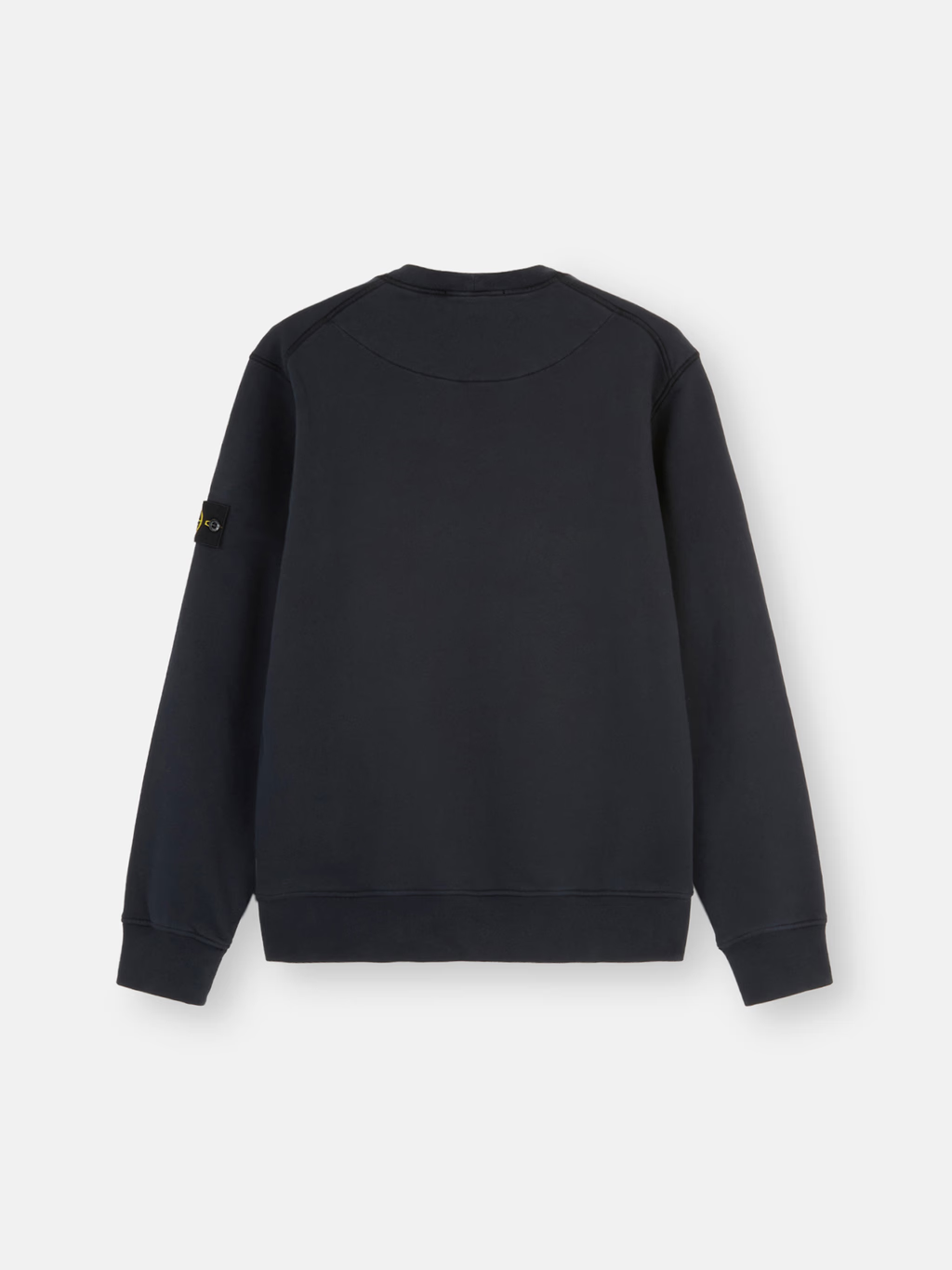 ORGANIC COTTON FLEECE SWEATSHIRT NAVY BLUE