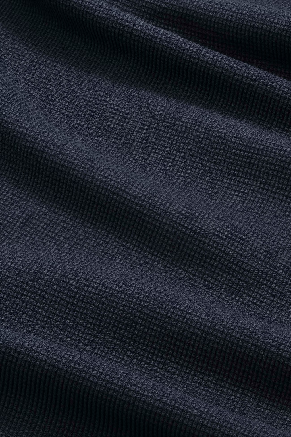 Jett Waffle knit Longsleeve 30035 Navy Blue