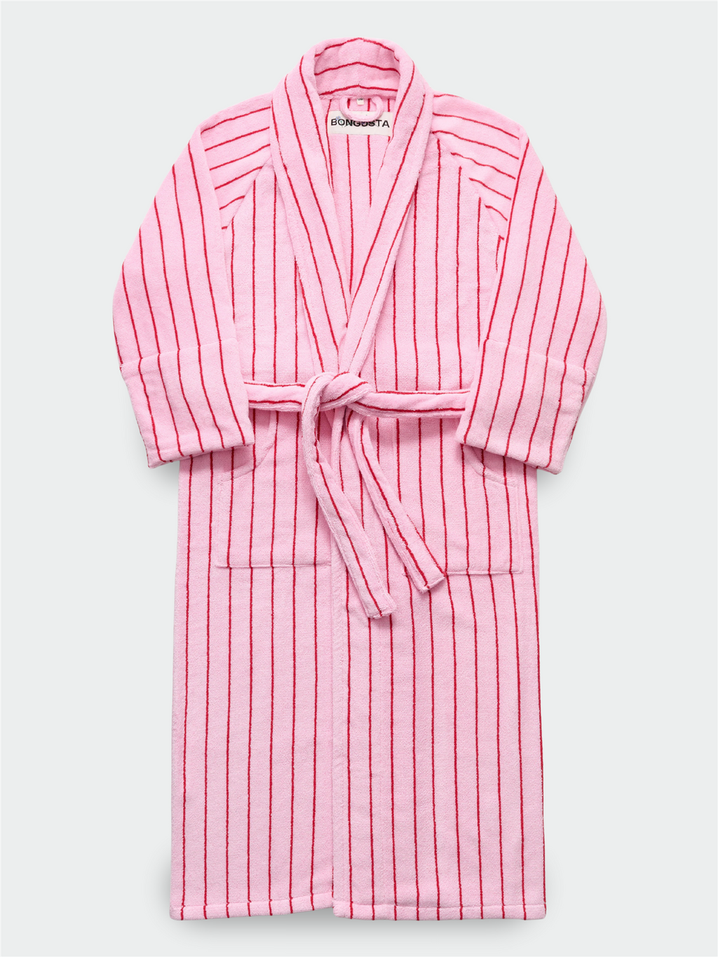 NARAM BATHROBE baby pink/ski patrol