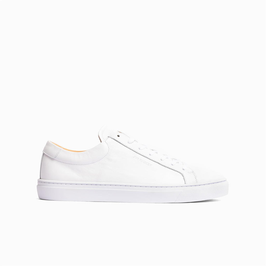 SPIN LEATHER SNEAKER WHITE