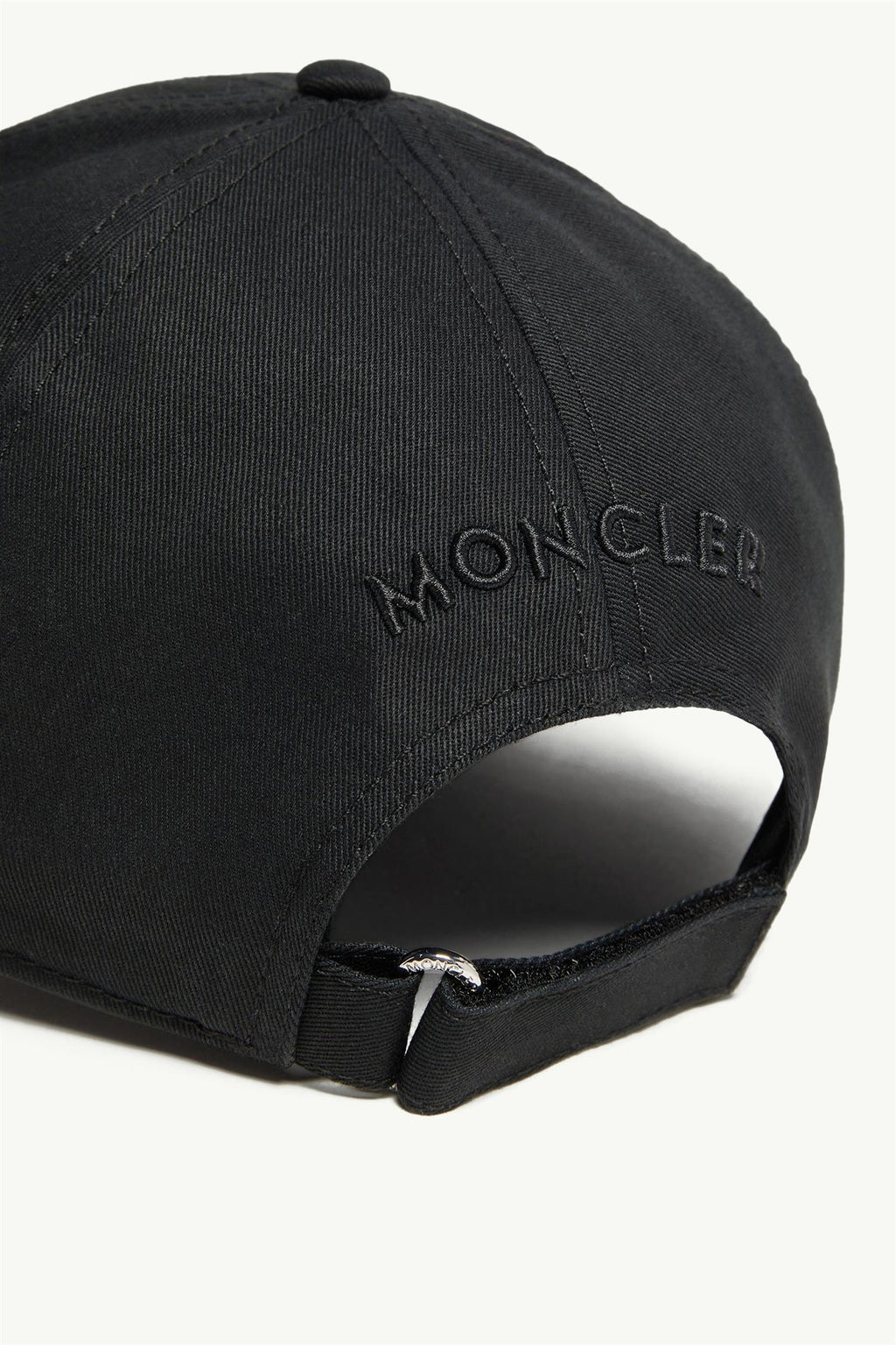 Cotton Gabardine Baseball CaP BLACK