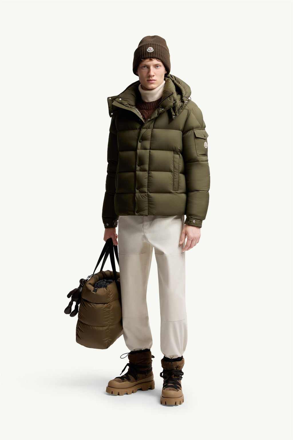 Maya 70 Hooded Down Jacket Olive