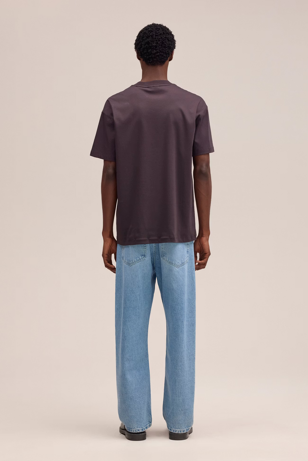Lionel Mercerized Cotton T-shirt 3525 Deep Truffle